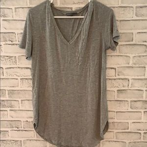 Basic grey tee worn once